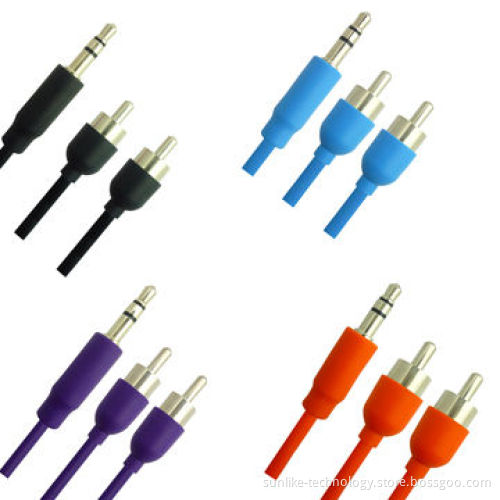 Audio Cable with Ultra Soft, Play Your Mobile Phone/MP3 Music